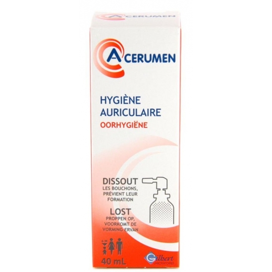 A cerumen hygiène auriculaire spray 40ml