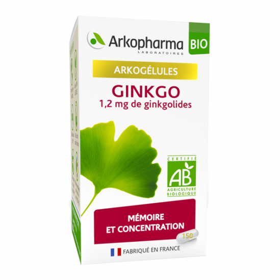 ARKOG GINKGO BIO GELUL 150 ARKOG GINKGO BIO GELUL 150