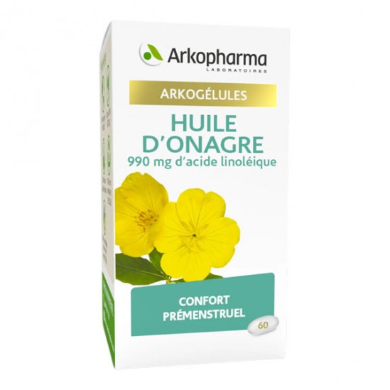 Arkopharma arkogélules huile d'onagre bio 60 capsules Arkopharma arkogélules huile d'onagre bio 60 capsules