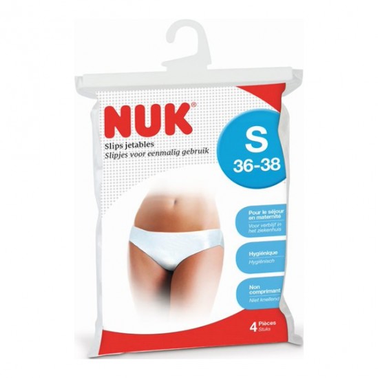 Nuk slips jetables 4 pièces taille S Nuk slips jetables 4 pièces taille S