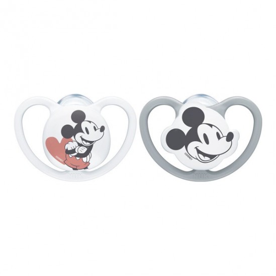 Nuk sucettes space mickey 18-36m lot de 2 Nuk sucettes space mickey 18-36m lot de 2