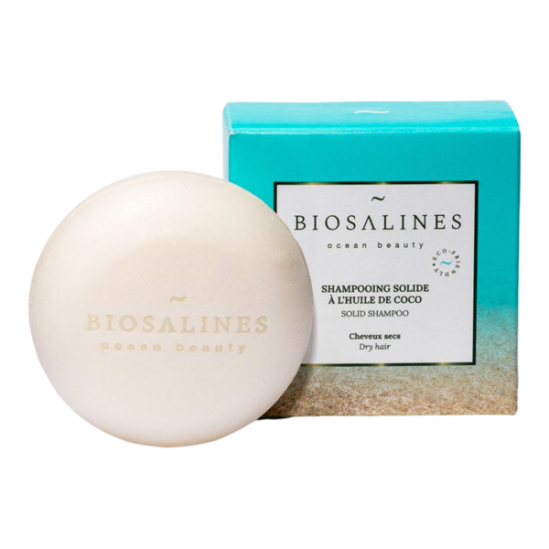 Biosalines shampooing solide à l'argile verte 75g Biosalines shampooing solide à l'argile verte 75g