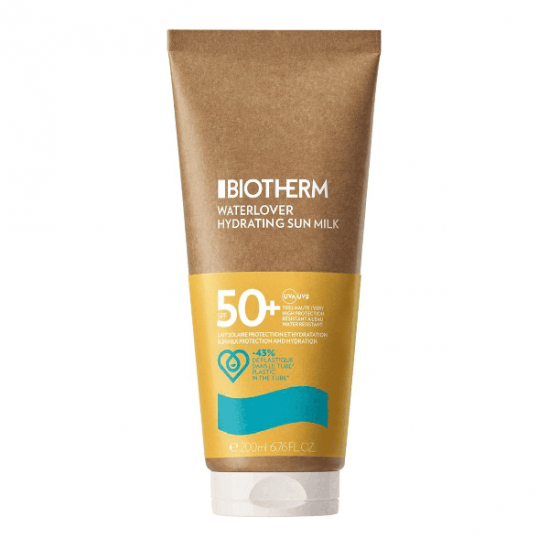 Biotherm waterlover lait solaire hydratant spf50+ 200ml Biotherm waterlover lait solaire hydratant spf50+ 200ml