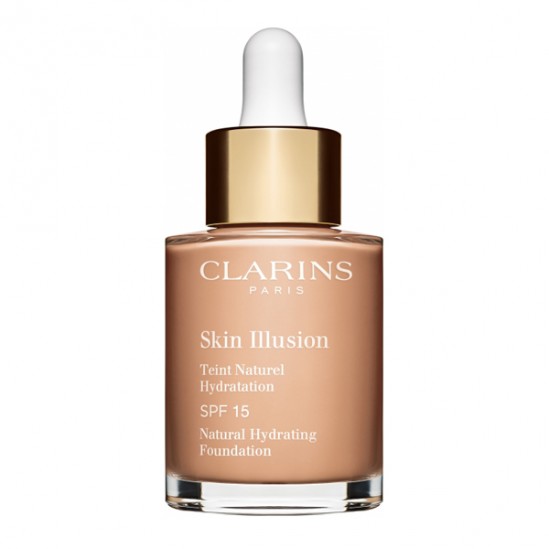 Clarins fond de teint skin illusion 105 nude 30ml Clarins fond de teint skin illusion 105 nude 30ml
