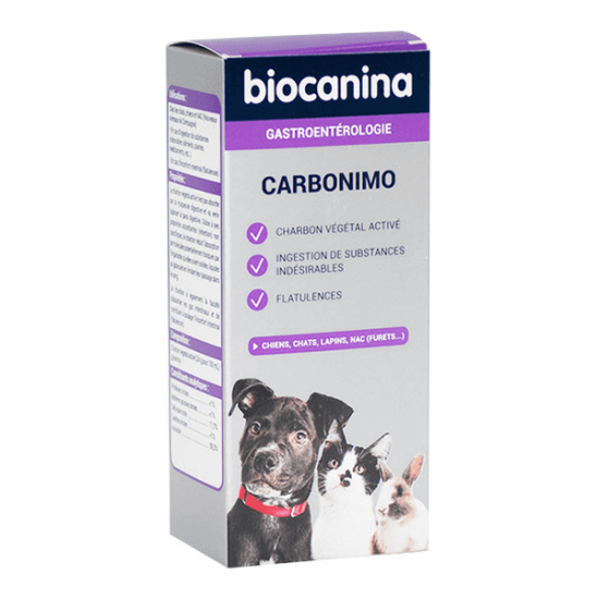 Biocanina carbonimo gastroentérologie 100ml Biocanina carbonimo gastroentérologie 100ml