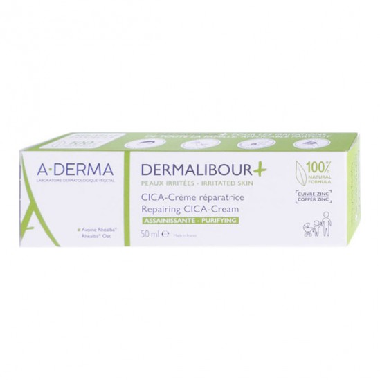 A-derma dermalibour+ cica-crème réparatrice 15ml