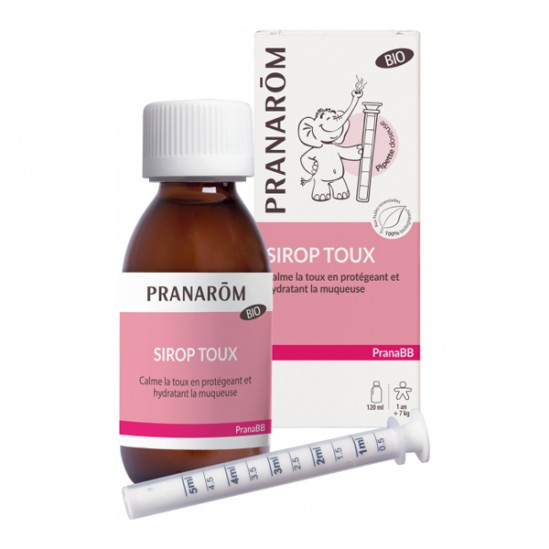 Pranarom pranaBB sirop toux bio 120ml Pranarom pranaBB sirop toux bio 120ml