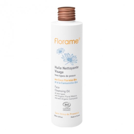 Florame huile nettoyante visage 200ml Florame huile nettoyante visage 200ml
