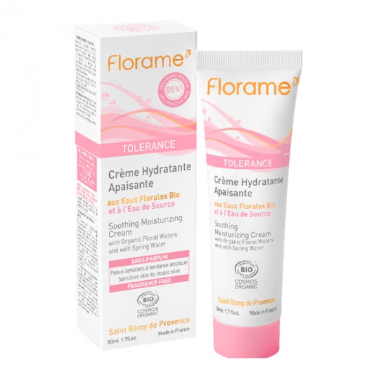Florame tolérance crème hydratante apaisante 50ml Florame tolérance crème hydratante apaisante 50ml
