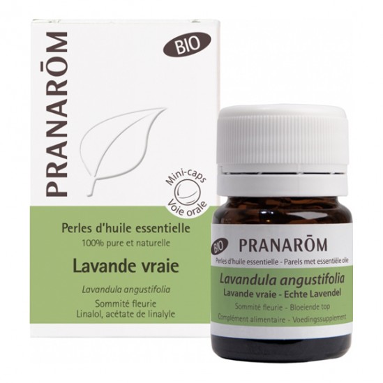 Pranarôm lavande vraie bio 60 perles Pranarôm lavande vraie bio 60 perles