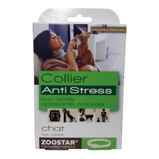 Zoostar collier anti-stress chat Zoostar collier anti-stress chat