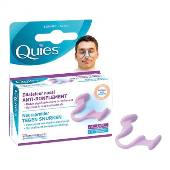 Quies dilatateur nasal anti-ronflement petite taille Quies dilatateur nasal anti-ronflement petite taille