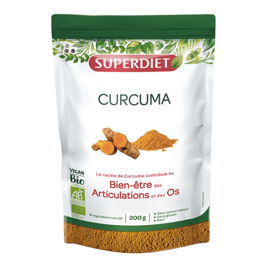 Superdiet curcuma bio 200g