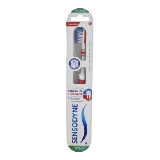 Sensodyne brosses à dents sensibilité & gencives rouge Sensodyne brosses à dents sensibilité & gencives rouge