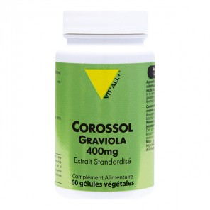 Vitall + corossol  graviola 400mg 60 comprimés