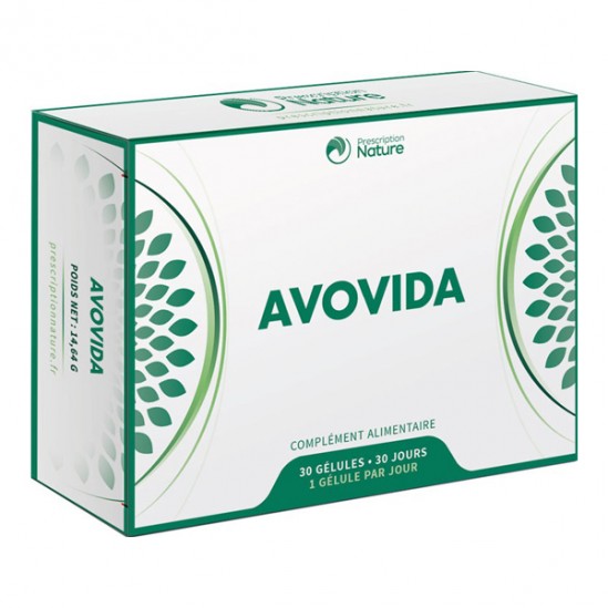 Prescription nature avovida 30 gélules Prescription nature avovida 30 gélules