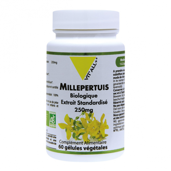 Vitall+ L-tyrosine 500mg 60 gélules végétales Vitall+ L-tyrosine 500mg 60 gélules végétales