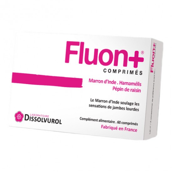 Fluon+ marron d'Inde hamamélis 60 comprimés Fluon+ marron d'Inde hamamélis 60 comprimés