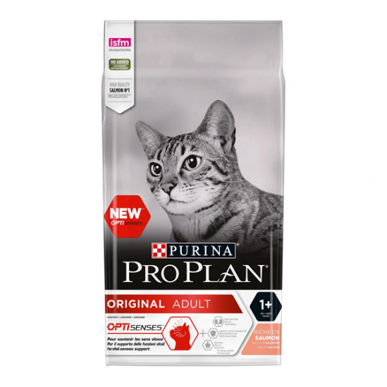 Purina pro plan chat adult croquettes original optisenses saumon 1.5kg Purina pro plan chat adult croquettes original optisenses saumon 1.5kg