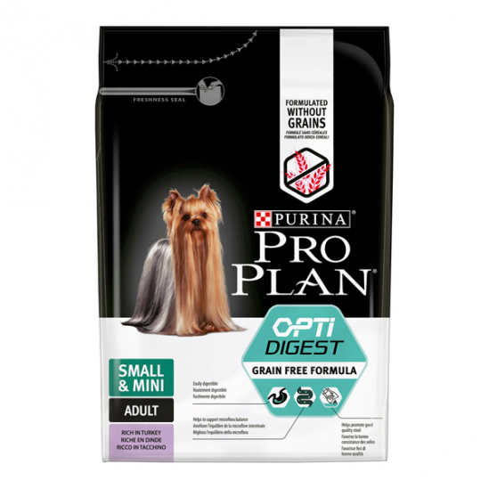 Purina pro plan small&mini adult sensitive digestion optidigest dinde 2.5kg Purina pro plan small&mini adult sensitive digestion optidigest dinde 2.5kg