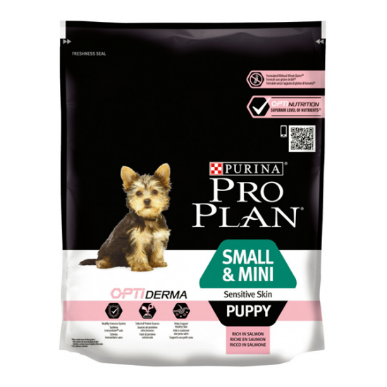 Purina pro plan chiot small & mini puppy optiderma saumon 3kg Purina pro plan chiot small & mini puppy optiderma saumon 3kg