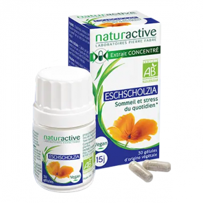 Naturactive eschscholzia bio 30 gélules