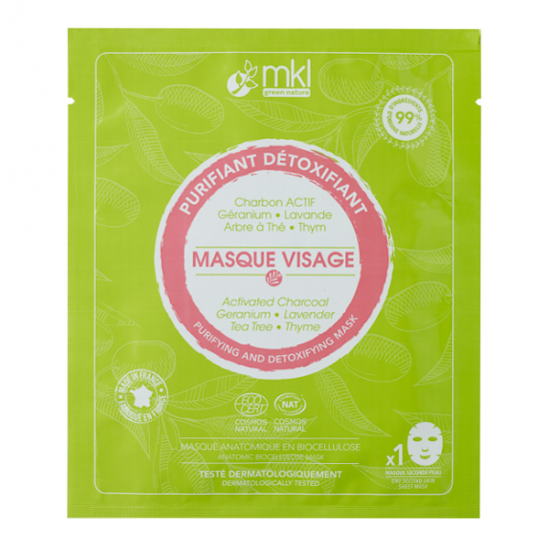 Mkl green nature masque visage purifiant détoxifiant Mkl green nature masque visage purifiant détoxifiant