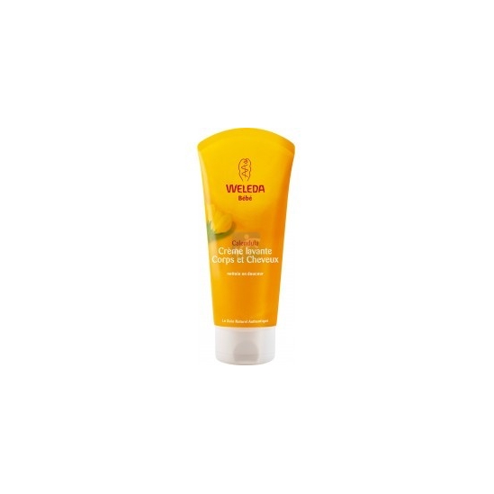 Weleda Bébé crème lavante corps et cheveux 200ml