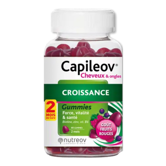 Nutreov capileov croissance gummies 60 gommes