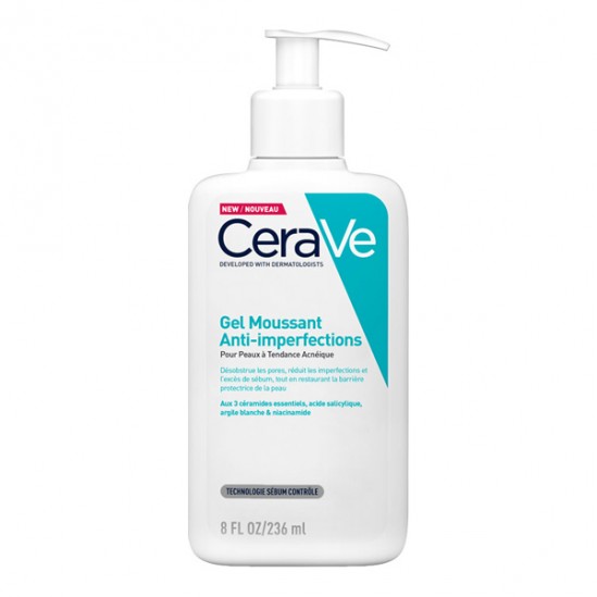 CeraVe gel moussant anti-imperfections 236ml CeraVe gel moussant anti-imperfections 236ml