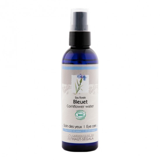 Haut Ségala eau florale de bleuet certifiée bio 100ml Haut Ségala eau florale de bleuet certifiée bio 100ml