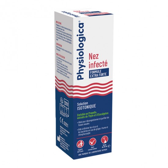 Gifrer physiologica nez infecté 20ml Gifrer physiologica nez infecté 20ml