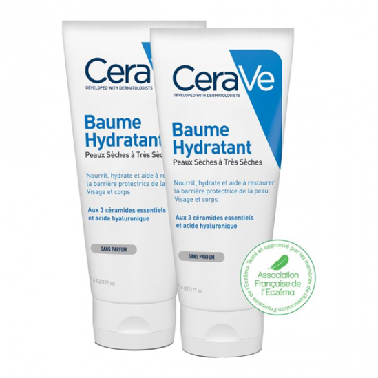 CeraVe baume hydratant lot de 2 x 177 ml CeraVe baume hydratant lot de 2 x 177 ml