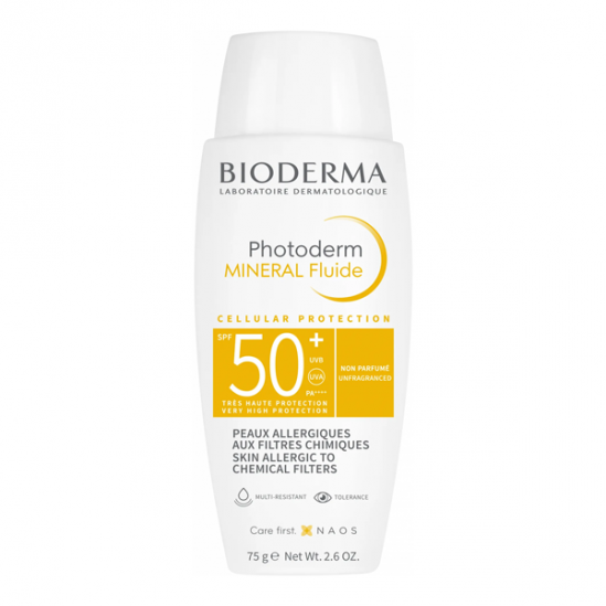 Bioderma photoderm mineral fluide spf50+ 75ml Bioderma photoderm mineral fluide spf50+ 75ml