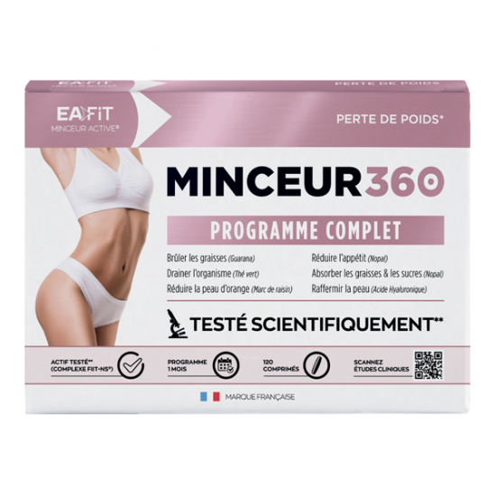 Eafit minceur 360 programme complet 120 comprimés Eafit minceur 360 programme complet 120 comprimés