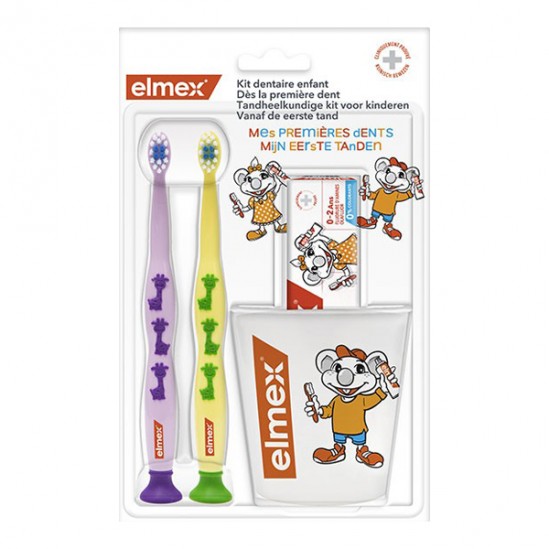 Elmex kit dentaire enfant mes premières dents Elmex kit dentaire enfant mes premières dents