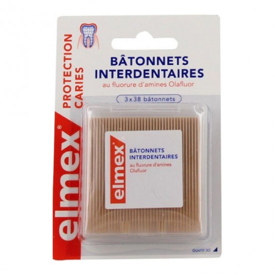 Elmex 3x38 bâtonnets interdentaires Elmex 3x38 bâtonnets interdentaires