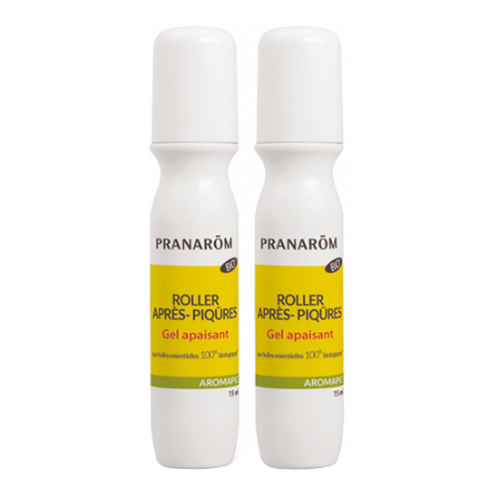 Pranarôm aromapic roller après-piqûres bio lot de 2 x 15ml Pranarôm aromapic roller après-piqûres bio lot de 2 x 15ml