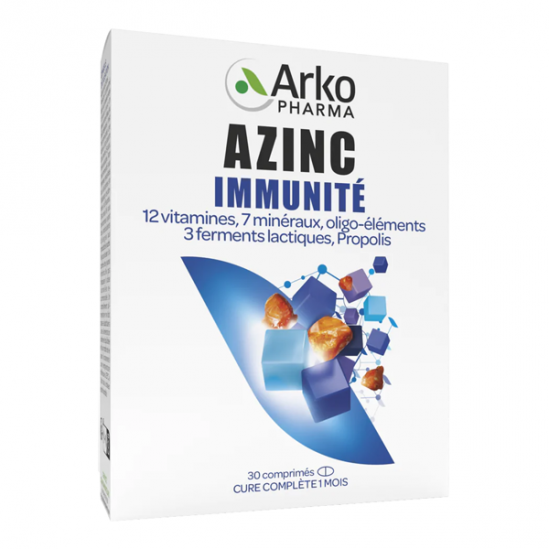Arkopharma azinc immunité 30 comprimés Arkopharma azinc immunité 30 comprimés