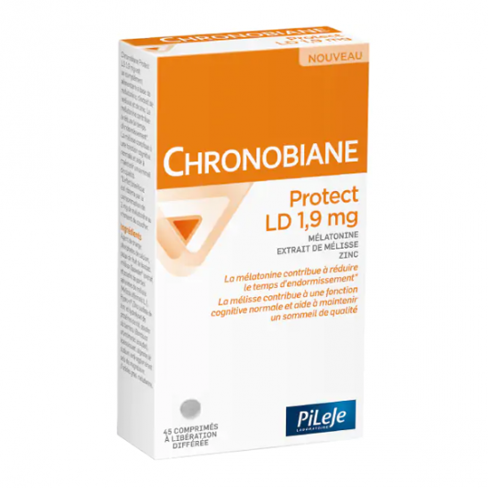 Pileje chronobiane protect LD 1,9 mg 45 comprimés Pileje chronobiane protect LD 1,9 mg 45 comprimés