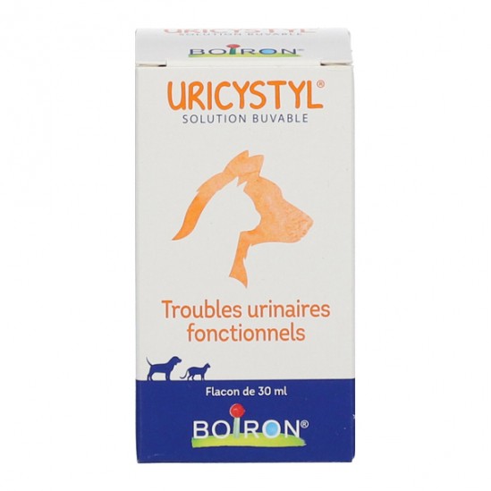 Boiron uricystyl solution buvable chiens et chats 30ml