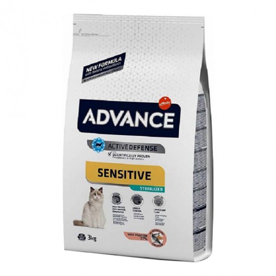 Advance Sensitive sterilized saumon chat + 12 mois 1,5kg Advance Sensitive sterilized saumon chat + 12 mois 1,5kg