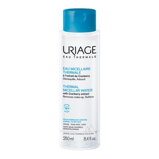Uriage eau micellaire thermale peaux normales à sèches 250ml Uriage eau micellaire thermale peaux normales à sèches 250ml