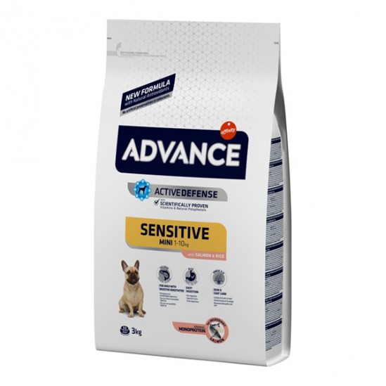 Advance Sensitive mini chien adulte 3kg Advance Sensitive mini chien adulte 3kg