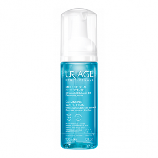Uriage mousse d'eau nettoyante 150ml Uriage mousse d'eau nettoyante 150ml