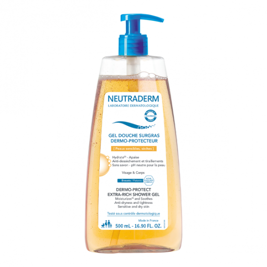 Neutraderm gel douche surgras dermo-protecteur 500ml Neutraderm gel douche surgras dermo-protecteur 500ml
