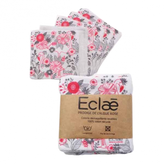 Eclaé Cotons démaquillants lavables kit/5 Eclaé Cotons démaquillants lavables kit/5