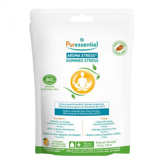 Puressentiel Aroma Stress 45 gummies 112.5g Puressentiel Aroma Stress 45 gummies 112.5g