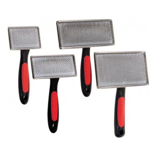 Distridog Camon Cardatore brosse métal picots souples taille L Distridog Camon Cardatore brosse métal picots souples taille L