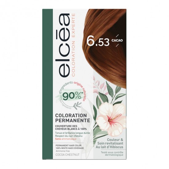 Elcéa coloration experte permanente kit noir bleuté 1.10 Elcéa coloration experte permanente kit noir bleuté 1.10